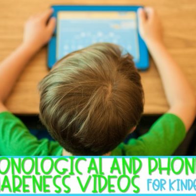 15 Phonological and Phonemic Awareness Videos for Kindergarten