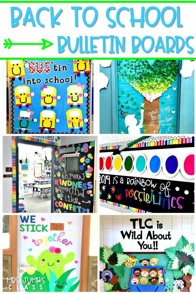 Back to School Bulletin Board Ideas! Here are some of my favorite bulletin board ideas I found that are perfect for back to school.