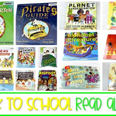 25 Back to School Read Alouds for the Primary Classroom