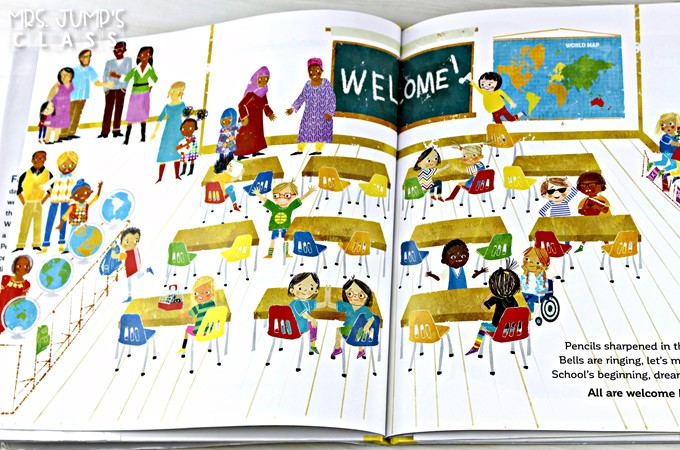 25 Back to school read alouds to pick up and share with your primary students to calm their nerves and create a few laughs.