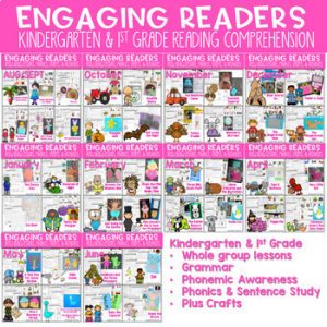 Reading Comprehension: Engaging Readers: YEAR LONG BUNDLE NO PREP