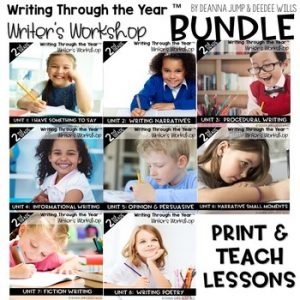 Writers Workshop: 2nd Grade Yearlong BUNDLE