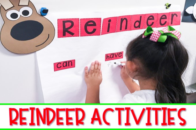 Kindergarten and first grade students will love learning about reindeer with these engaging reindeer activities. Informational texts, response to reading, directed drawing, and more!
