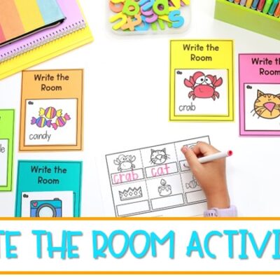 Kindergarten Write the Room Activities