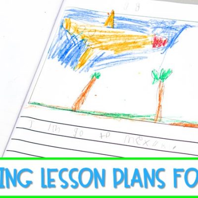 Writing Lesson Plans for Kindergarten & First Grade