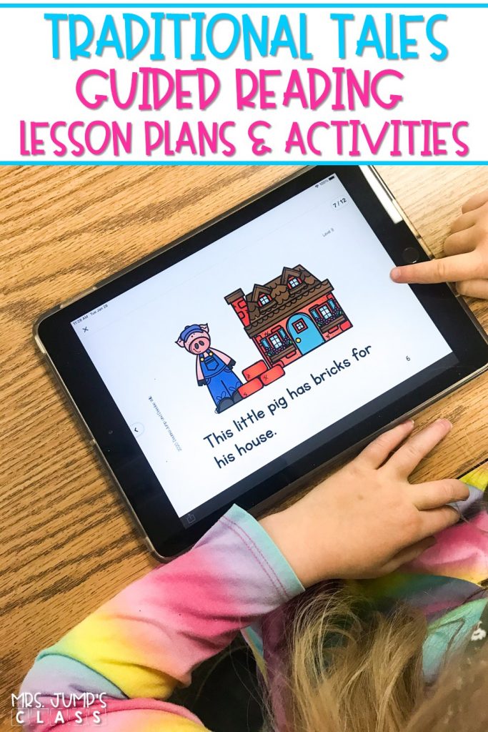 Guided reading lessons, books, and activities for reading levels AA-J. Digital and printable options for teaching guided reading to K-1 students.