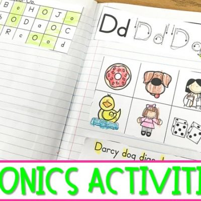 Phonics in Kindergarten & 1st Grade – Lessons and Activities