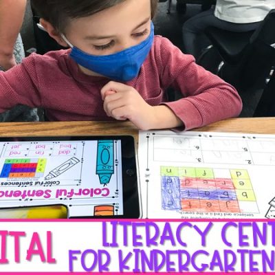 The Best Digital Literacy Centers for Kindergarten & 1st Grade