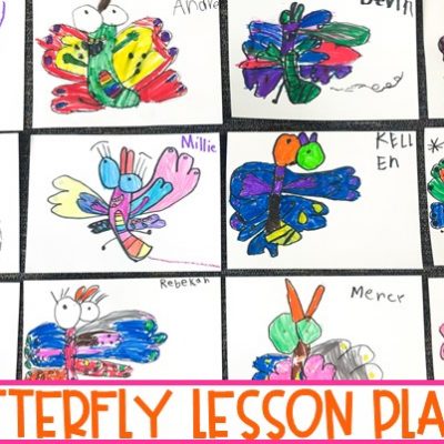 Butterfly Lesson Plans | Digital & Printable Reading Response for K-2