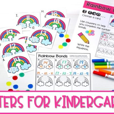 Centers for Kindergarten | Math and Literacy Activities