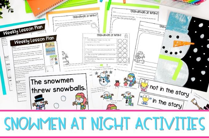 Snowmen at Night Activities
