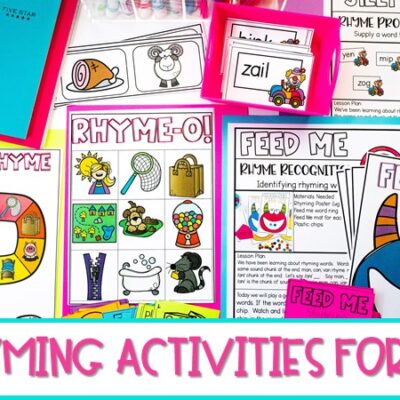 Phonological Awareness Rhyming