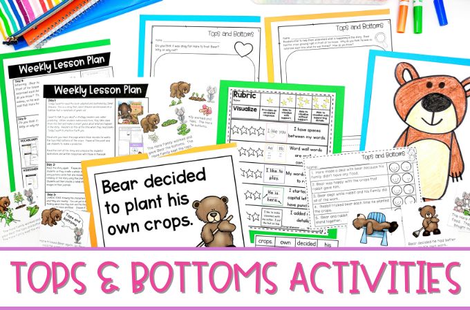Tops and Bottoms Activities