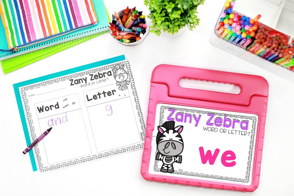 letter identification