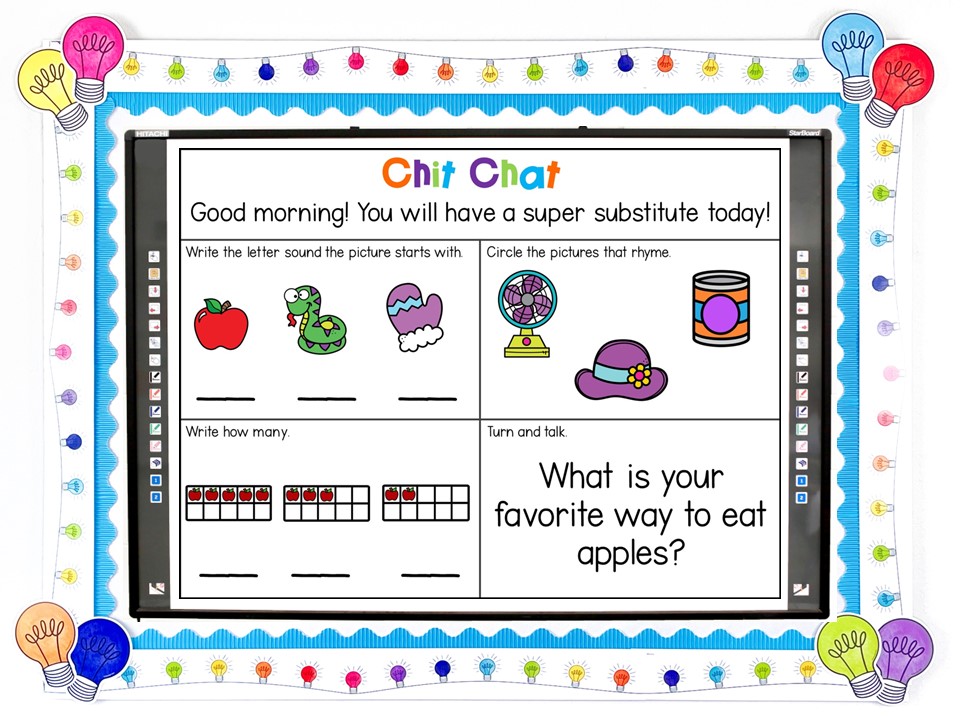 Chit Chat digital slide