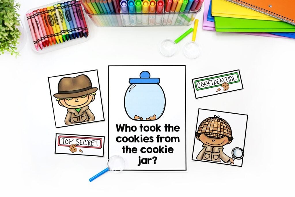 Who took the cookies from the cookie jar? printable