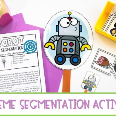 Phoneme Segmentation Activities for Kindergarten