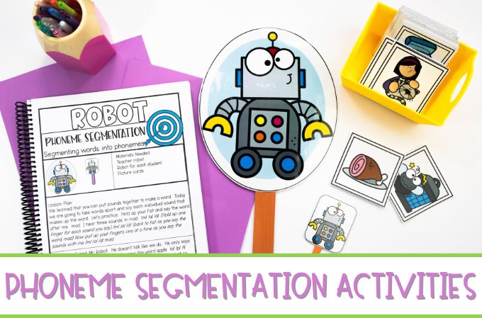 Phoneme segmentation activities
