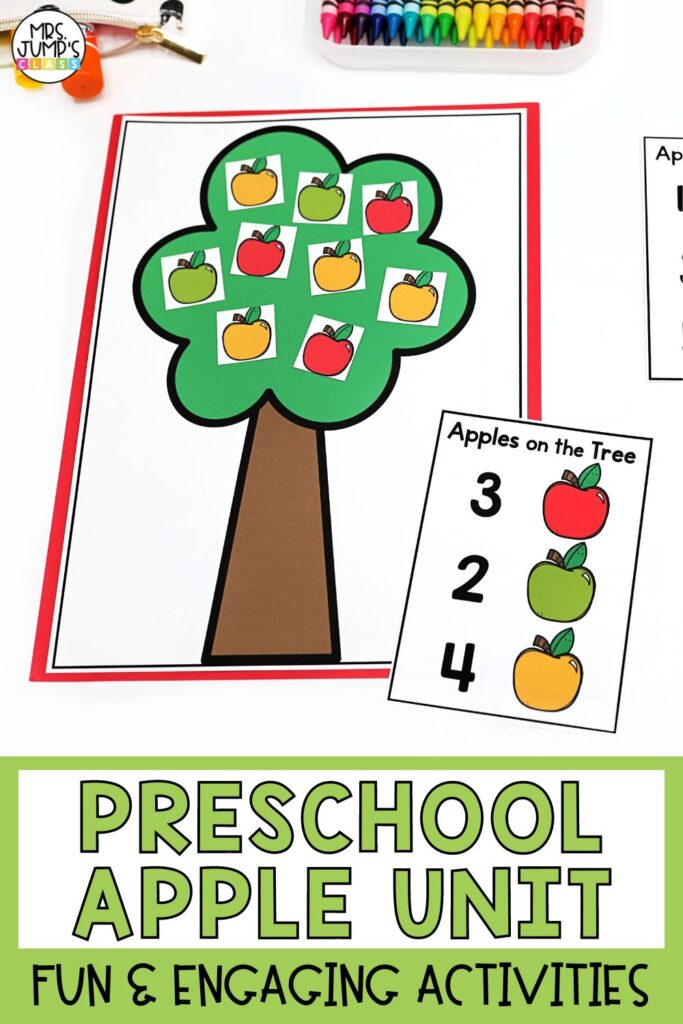 Preschool Apple Unit - Fun and Engaging Activities