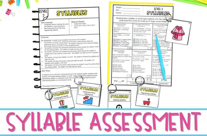 Syllable Assessment