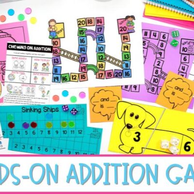 Hands-On Addition Games for Kindergarten