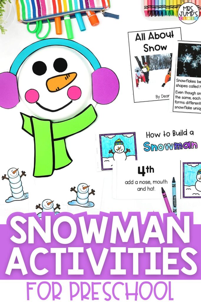Snowman Activities for Preschool