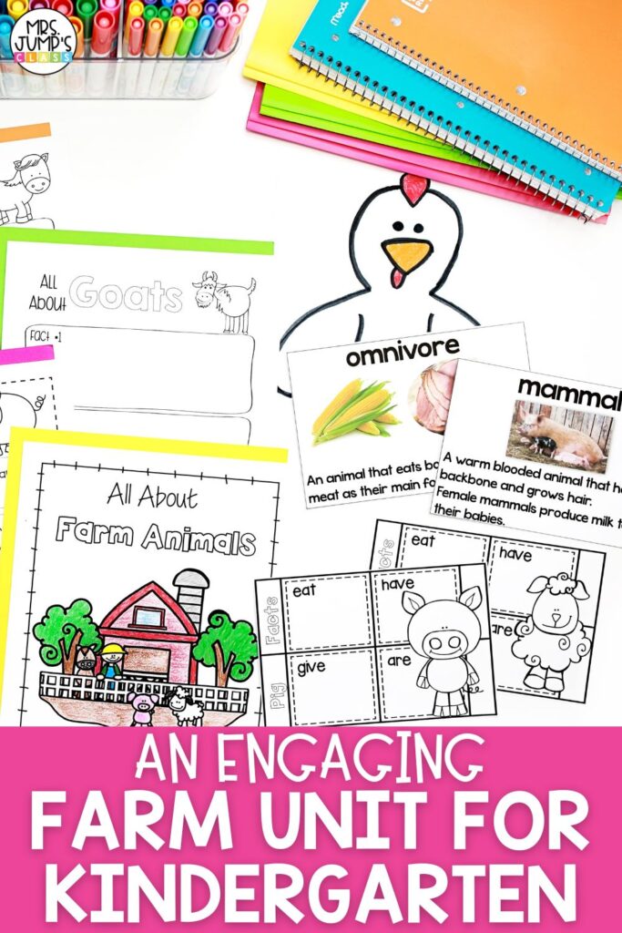 An Engaging Farm Unit for Kindergarten
