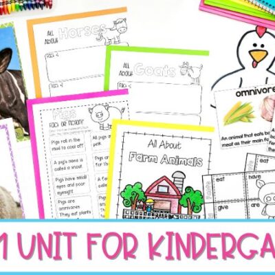 An Engaging Farm Unit for Kindergarten