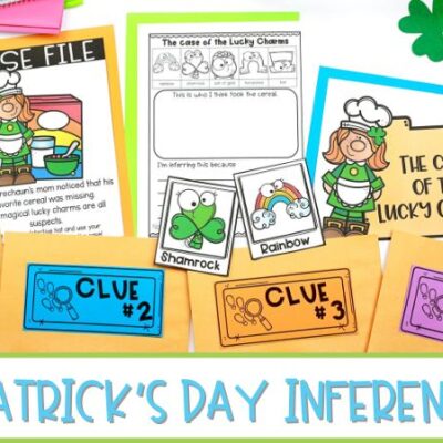 St. Patrick’s Day Inferencing Activity for Kindergarten
