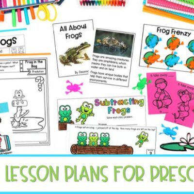 Frog Lesson Plans for Preschool