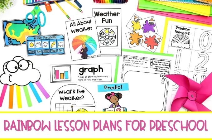 Rainbow lesson plans for preschool