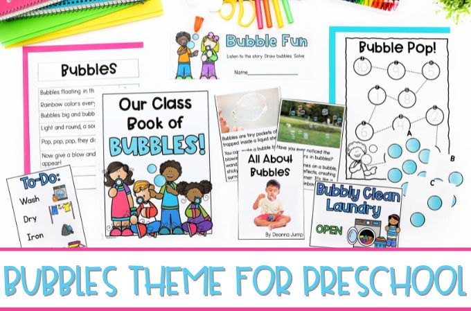 Bubbles theme for preschool