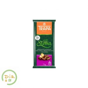 Trapa молочний шоколад з рисовими кульками без цукру і глютену