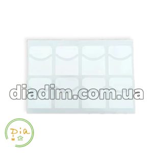 Клейкі наклейки для трансмиттера MiaoMiao 3, прозорі, 8 штук.