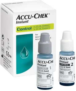Контрольний розчин Accu-Chek Instant Control для тест-смужок, 2.5 мл.