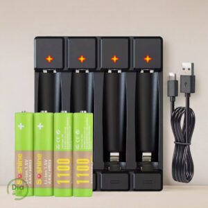 Акумуляторні батарейки Soshine 1.5V 1100mWh для інсулінової помпи