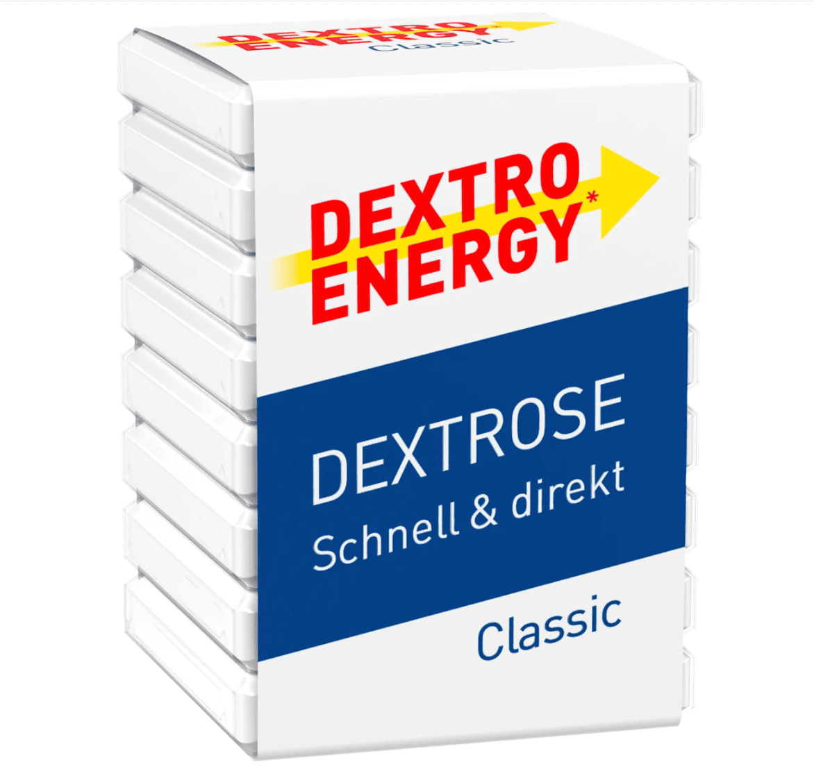 Декстроза Dextro Energy Traubenzucker Classic у таблетках в упаковці