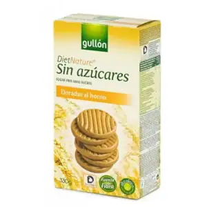 печиво без цукру Gullon Diet Nature Doradas al Horno 330 г