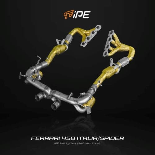 Ferrari 458 Italia Spider Exhaust System (1)