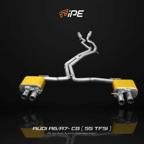 Audi A6 (C8) 3.0T 55 TFSI Exhaust System (2) (1)
