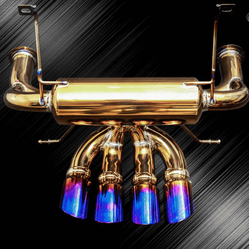 Lamborghini Aventador SV LP750-4 (Titanium) Exhaust System (1)