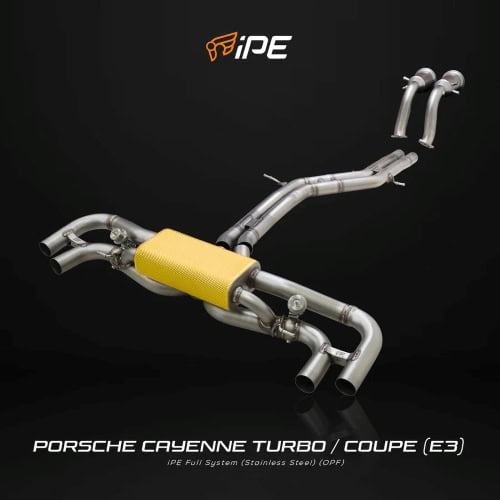 Porsche Cayenne Turbo 4.0T - Cayenne Turbo Coupe 4.0T (E3) Exhaust System