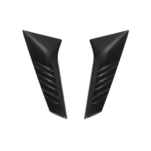 SOOQOO AUDI RS3 8Y Rear Window Fins In Prepreg Carbon Fiber (1)