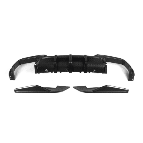 SOOQOO BMW M8 F93 Rear Diffuser In Prepreg Carbon Fiber (1)