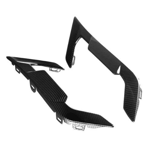SOOQOO BMW X6M F96 Side Fender Trim In Prepreg Carbon Fiber (1)