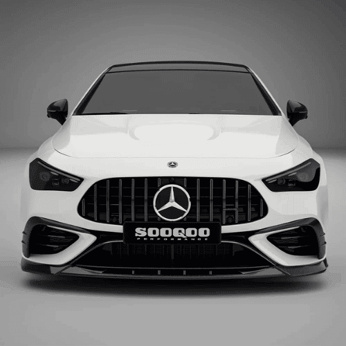 SOOQOO MERCEDES-AMG CLE 53 C236 Front Lip In Prepreg Carbon Fiber (1)