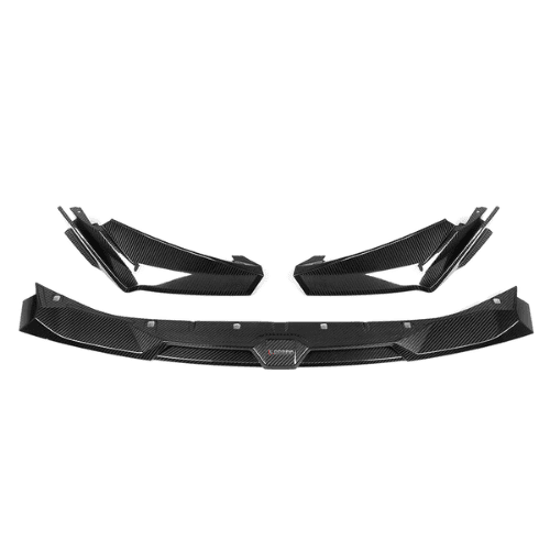 SOOQOO V1 BMW G8x M3 M4 Front Lip In Prepreg Carbon Fiber (1)