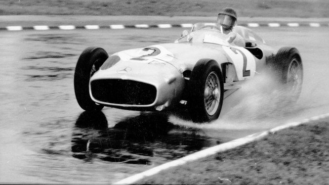 The first Mercedes F1 car - the W 196