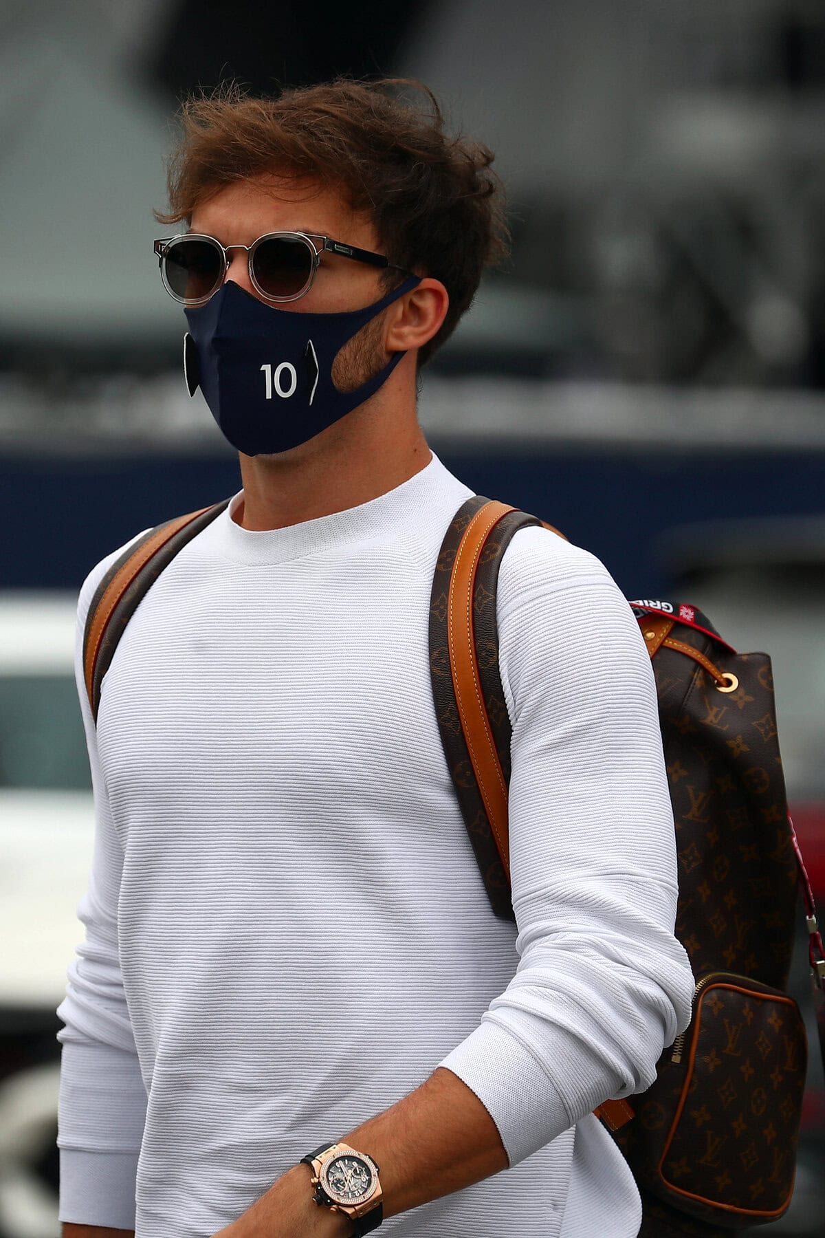 Spielberg, Austria. 1st July 2021. Pierre Gasly walks in the Paddock during previews ahead of the Formula 1 Grand Prix 2021 of Austria