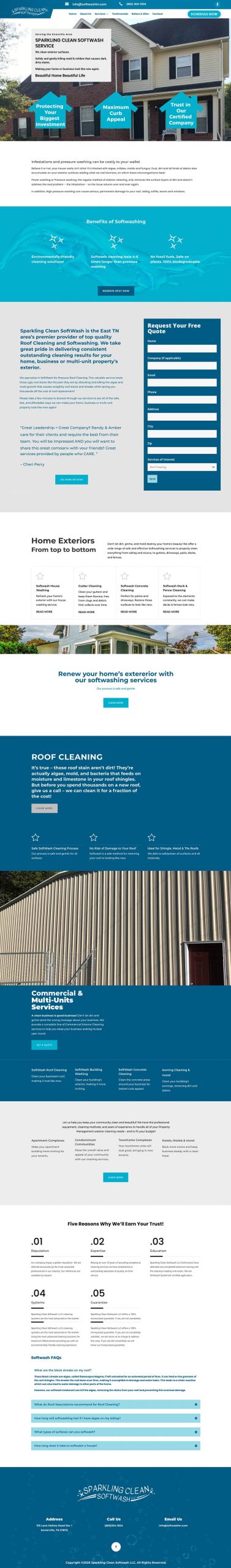 Bartenders Foundation home page design for their new website